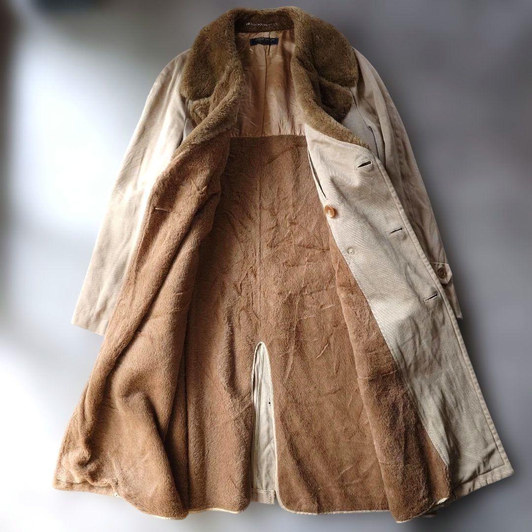 Brooksbrothers 60s sherpa boa trench coat L