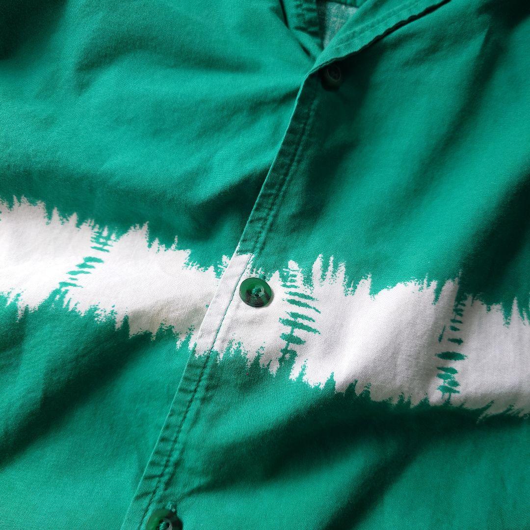 Used TIEDYE open collar shirts L