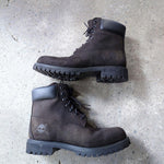 画像をギャラリービューアに読み込む, Timberland 6inch boots 9.5inch　6インチブーツ　27.5cm　黒　防水防錆　10073

