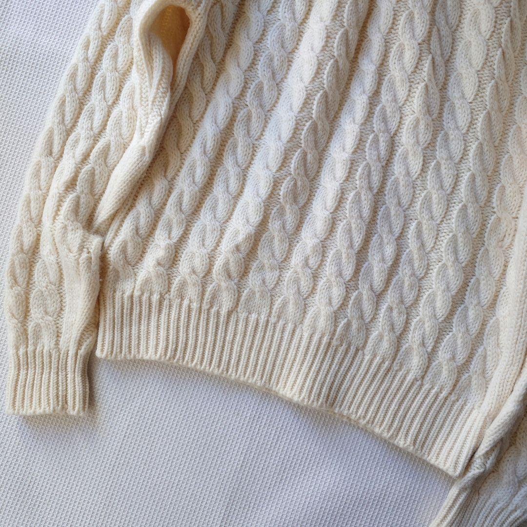 Used fairile turtle knit L　オーストリア　フェアアイル　タートルニット