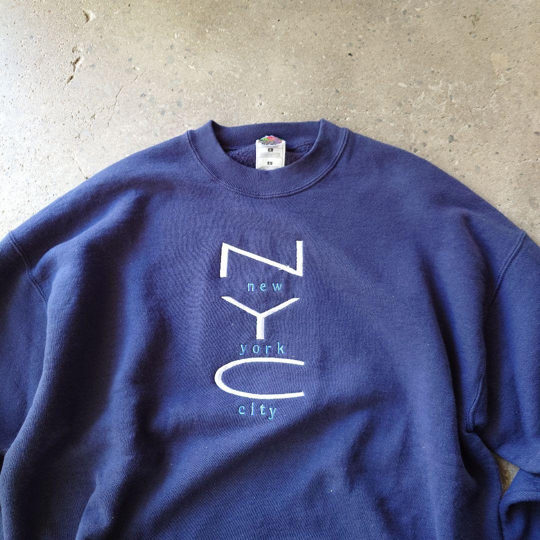 90s　sweat N.Y.C L