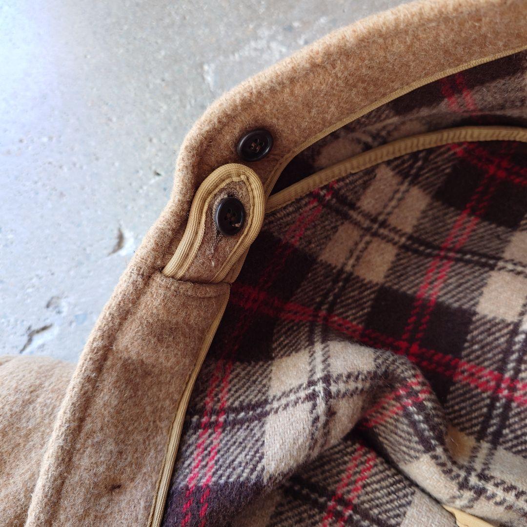 80's gloverall dufflecoat made in england 38 グローバーオール　80年代　黒タグ　ダッフルコート　キャメル