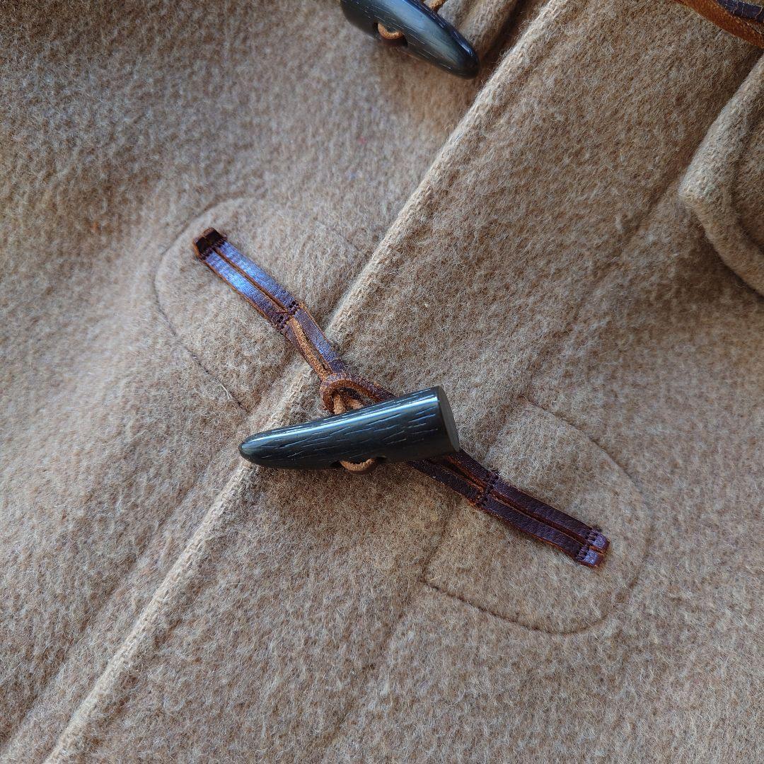 80's gloverall dufflecoat made in england 38 グローバーオール　80年代　黒タグ　ダッフルコート　キャメル
