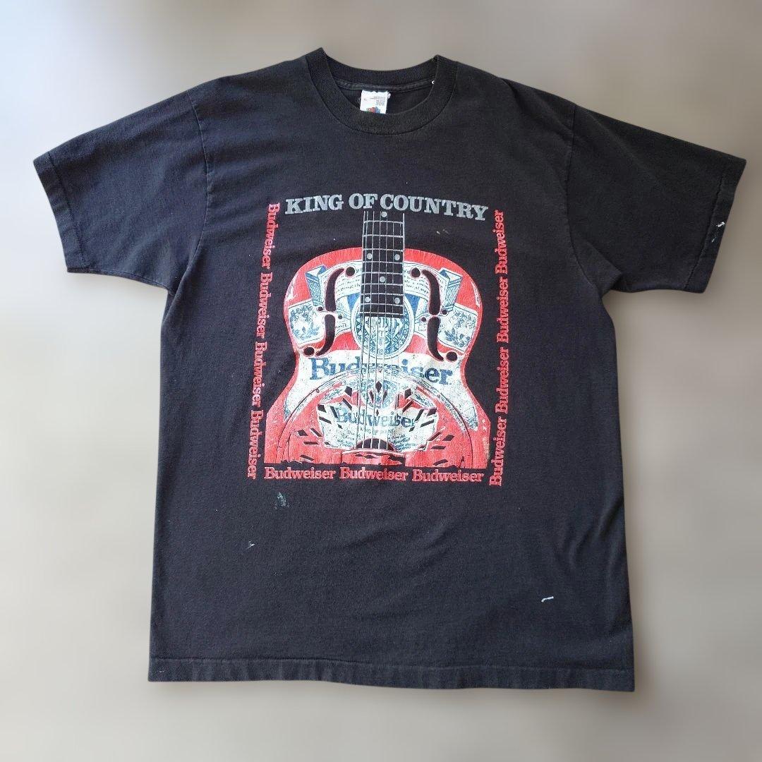 90s BUDWEISER guitar tee XL
