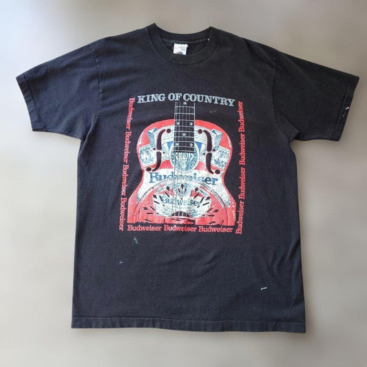 90s BUDWEISER guitar tee XL