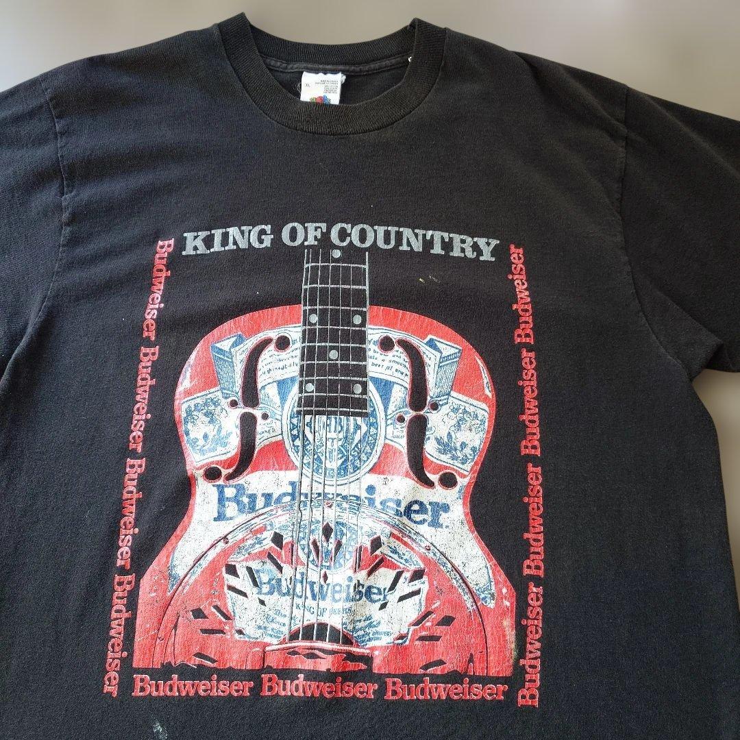90s BUDWEISER guitar tee XL