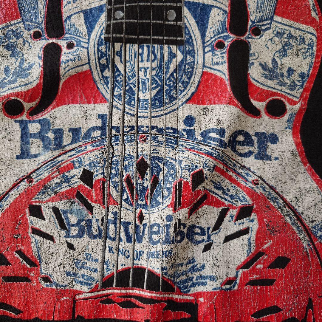 90s BUDWEISER guitar tee XL