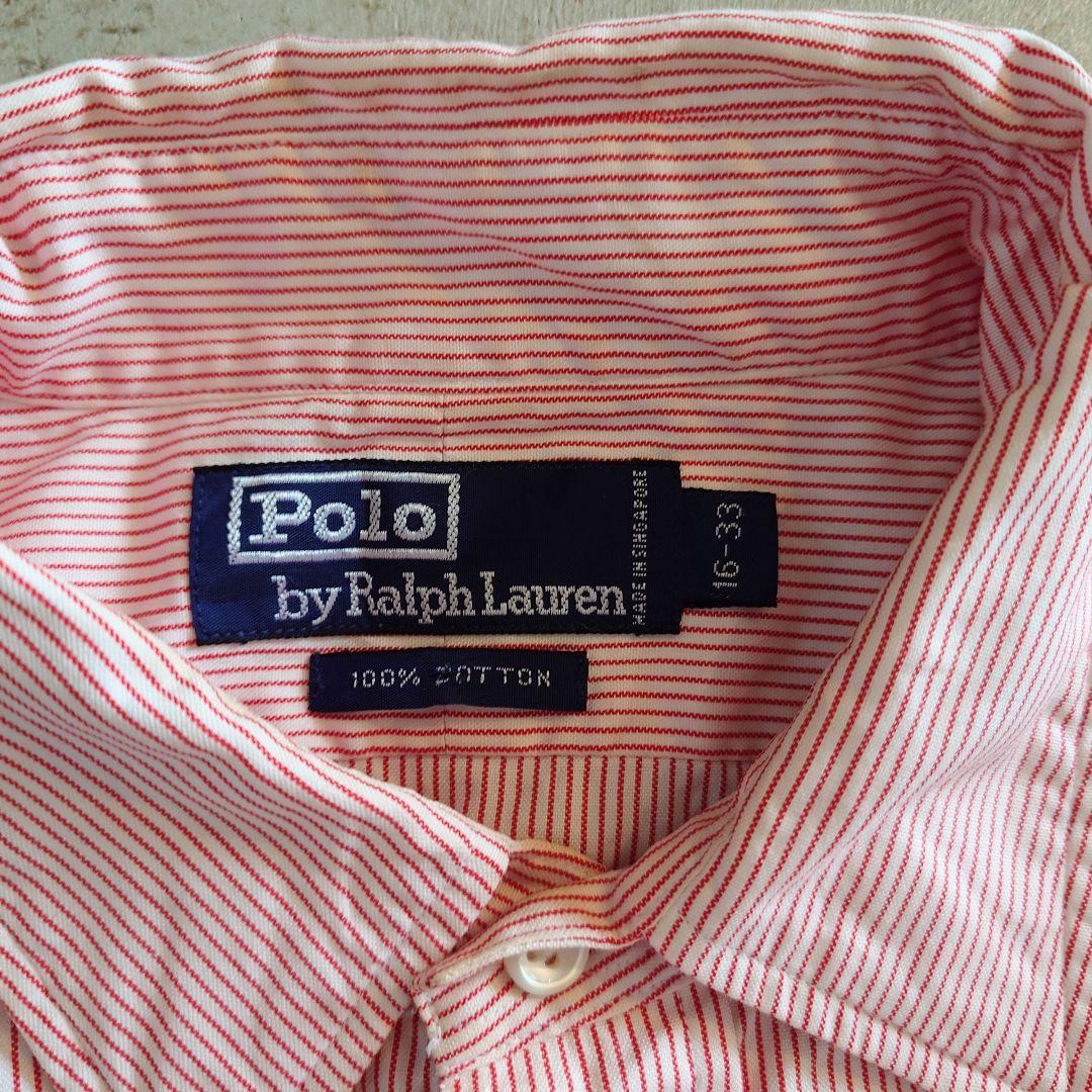 POLO RALPHLAUREN　stripe shirts 16inch ポロラルフローレン ストライプシャツ 16inch