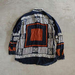 画像をギャラリービューアに読み込む, GOOUCH 80S deadstock silk shirts L
