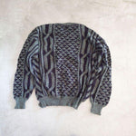 画像をギャラリービューアに読み込む, Used Pattern Knit 古着ユーズド　柄物ニット　セーター　XL相当
