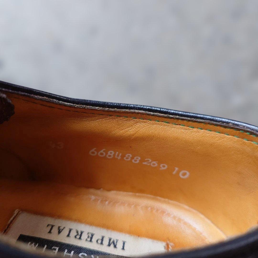 FLOSHEIM imperial CORDVAN plane toe shoes 7 1/2inch