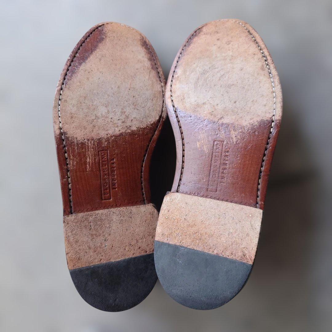 FLOSHEIM imperial CORDVAN plane toe shoes 7 1/2inch