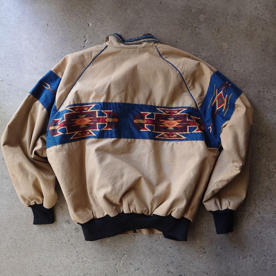 90s Beewild OKLAHOMA azetec santafe jacket L