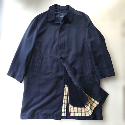 Brooksbrothers trench coat navy L