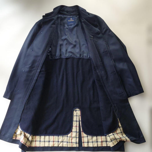 Brooksbrothers trench coat navy L