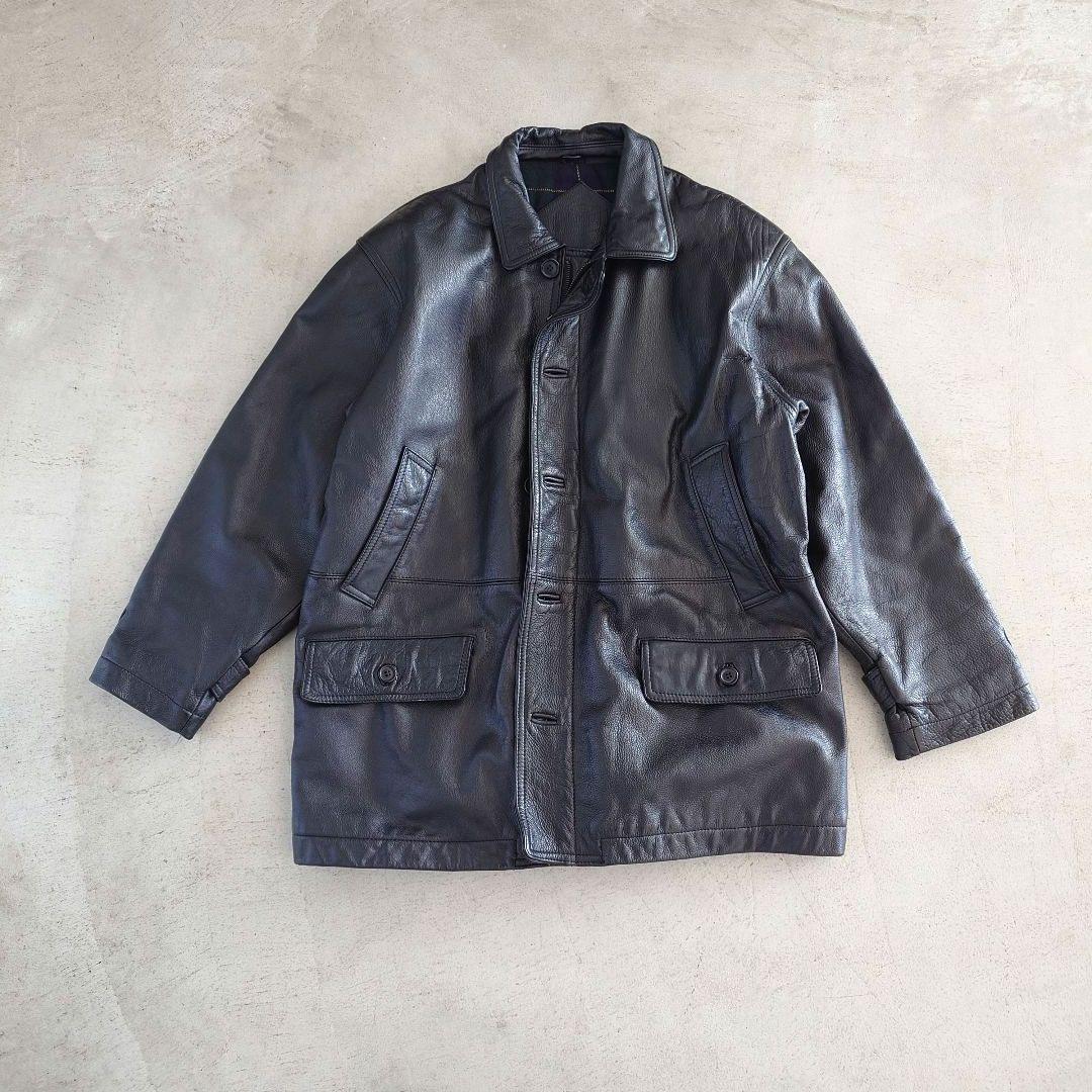 Used Leather Coat 古着　ユーズド　ビンテージ　レザーコート