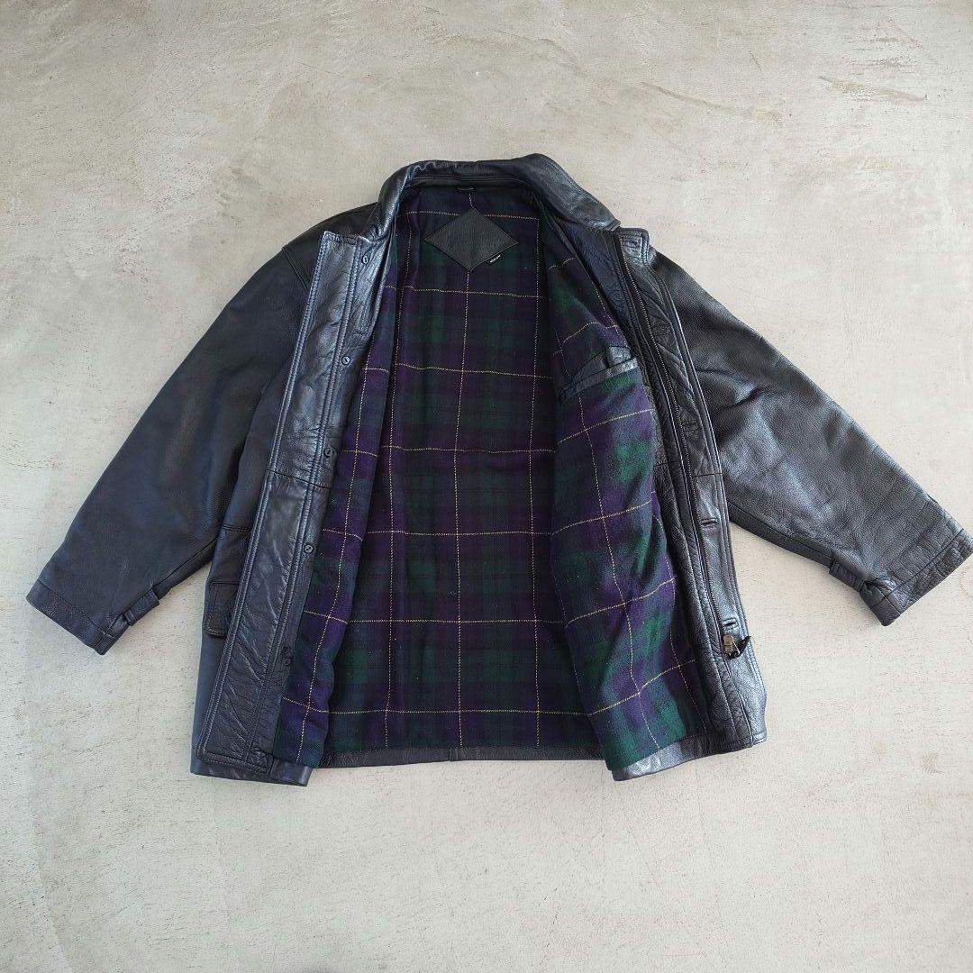 Used Leather Coat 古着　ユーズド　ビンテージ　レザーコート