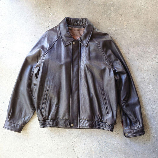 Brooksbrothers Lamb NAPPA Leather jacket L ブルックスブラザーズ　ラムレザージャケット　