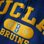 画像をギャラリービューアに読み込む, JANSPORTS drivers sweat UCLA ジャンスポーツ　ハーフジップ　カレッジロゴ　スウエット　M
