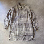 画像をギャラリービューアに読み込む, euro granpa work shirts Lユーズド　ユーロ　グランパ　ネルシャツ
