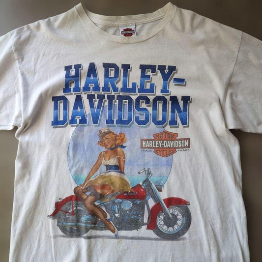 HARLEYDAVIDSON nose art tee XL