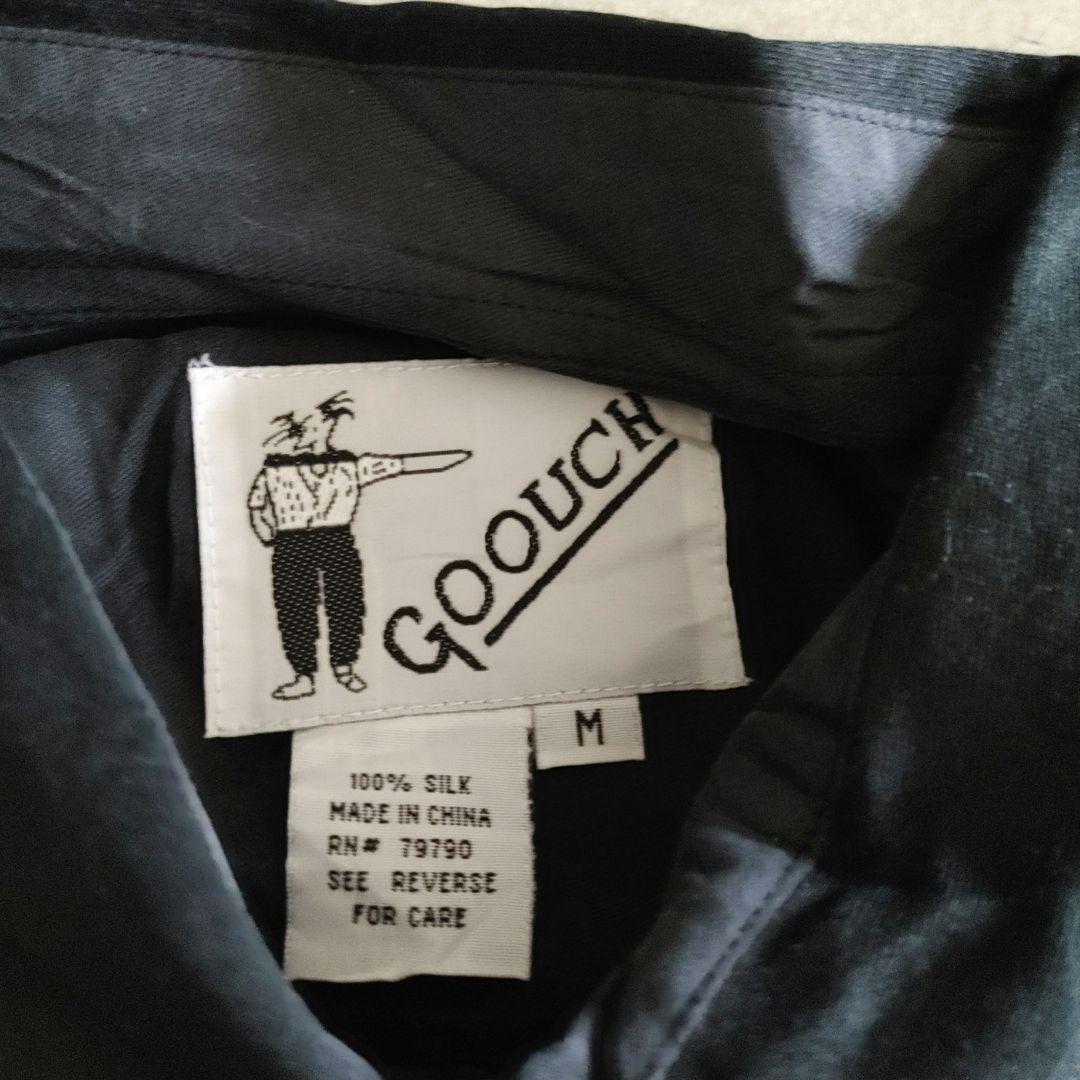 GOOUCH 80's deadstock rayon shirts M グーチ デッドストック　レーヨンシャツ　