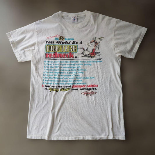 90s FOXWORTHY joke tee DELTA L