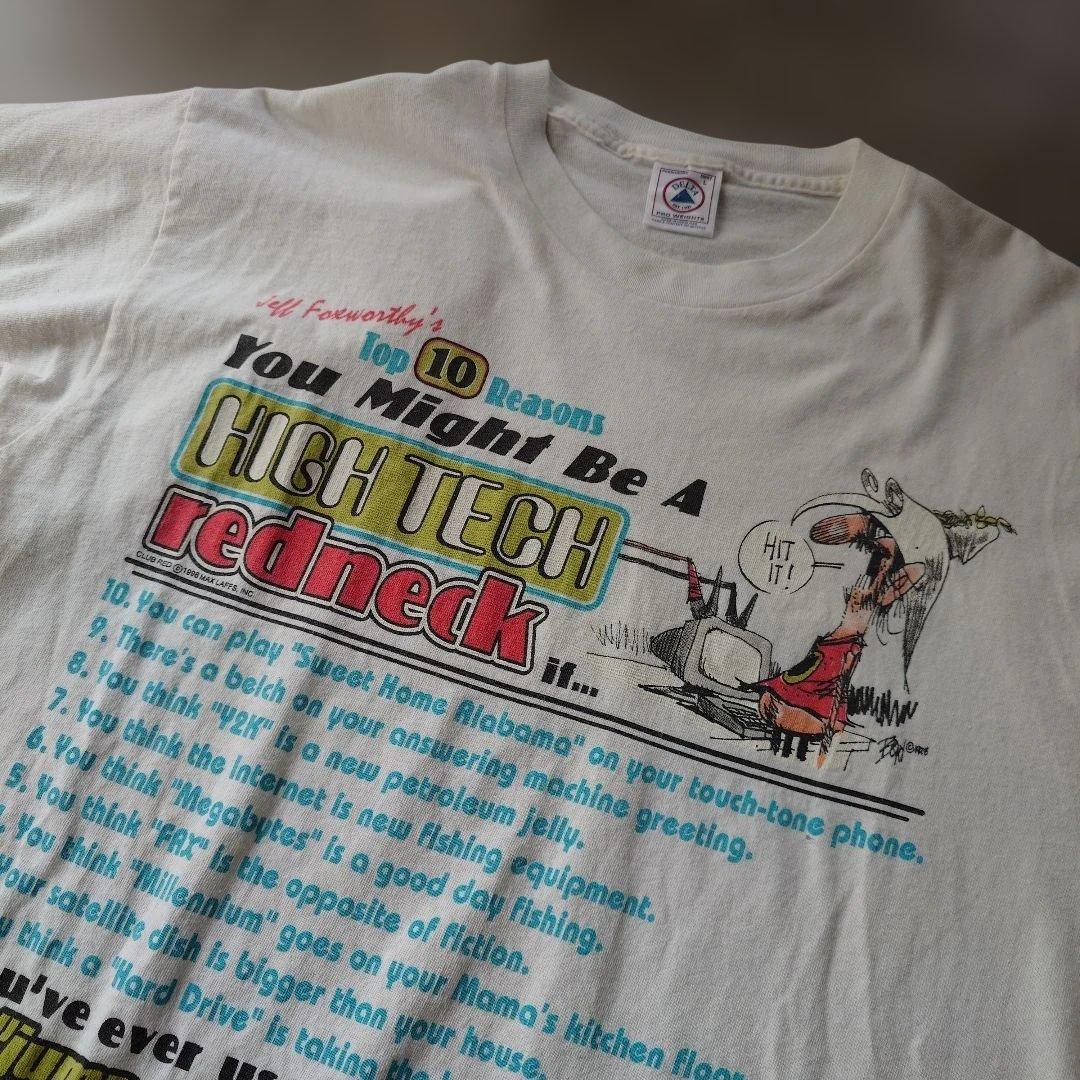 90s FOXWORTHY joke tee DELTA L