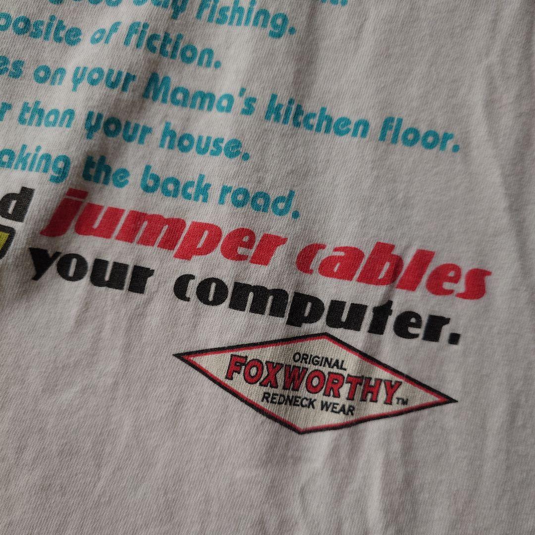 90s FOXWORTHY joke tee DELTA L