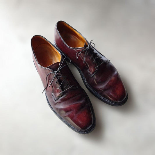 Flosheim imperial plane toe shoes shell cordvan no.8　USA 9H 28cm