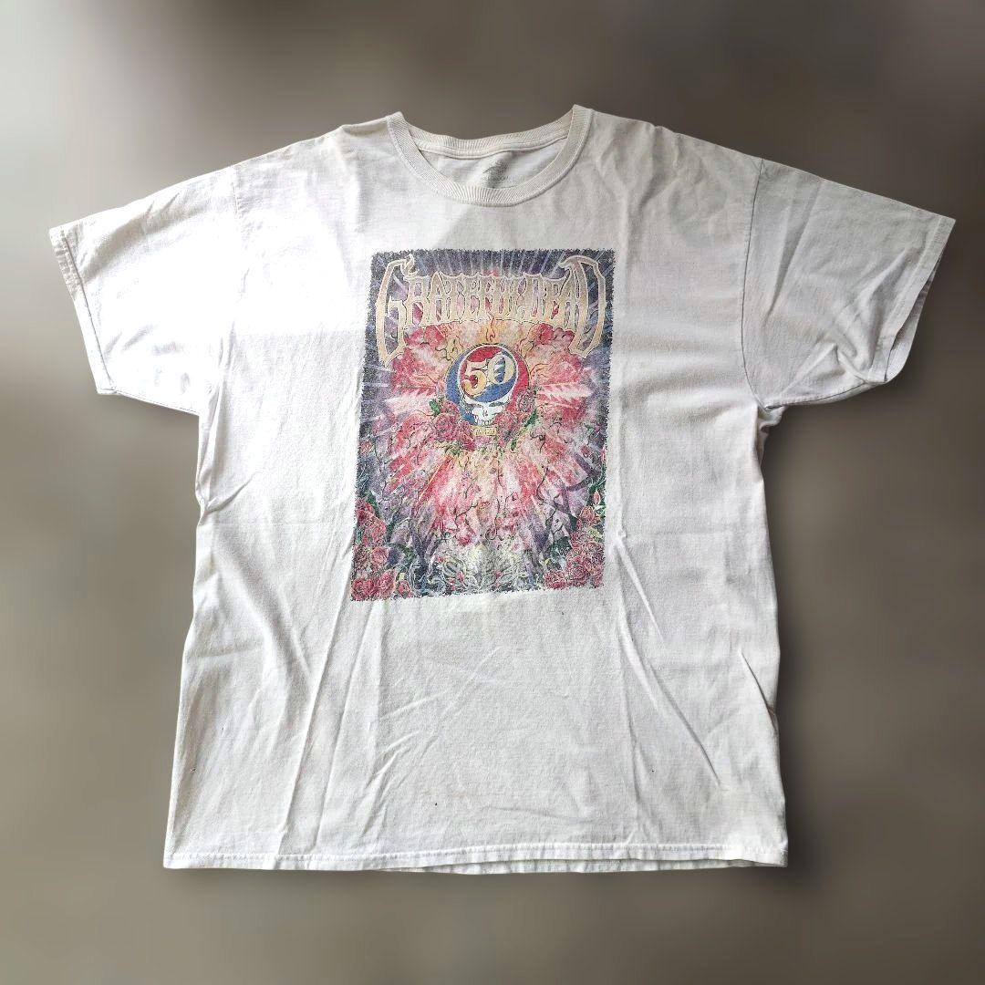Greatfuldead deadbear&skull tee XL