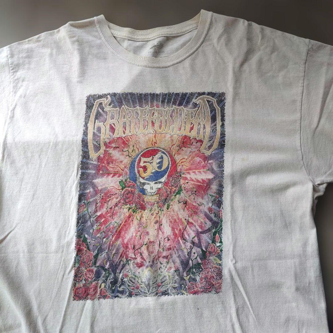 Greatfuldead deadbear&skull tee XL