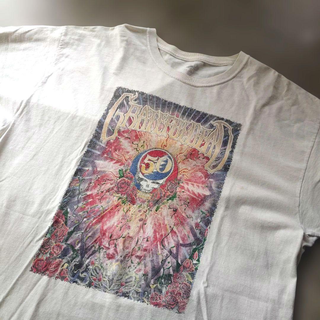 Greatfuldead deadbear&skull tee XL