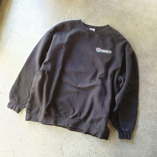 Used LOGO sweat 2XL ユーズド　スウエット　ワンポイントロゴ