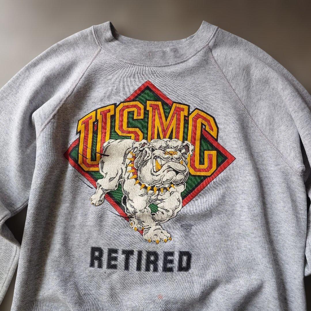 USMC military 70s sweat L