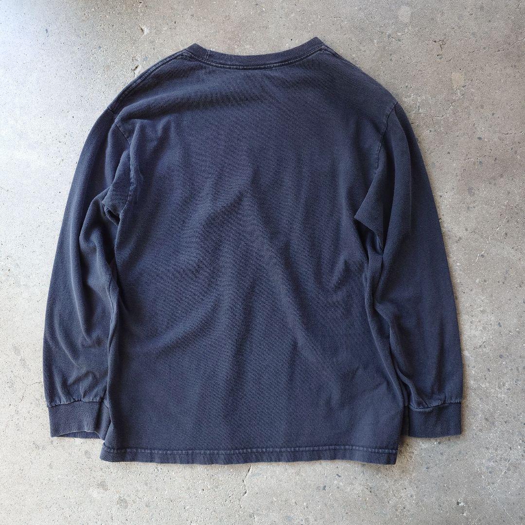 THRASHER fire logo long sleeve tee M