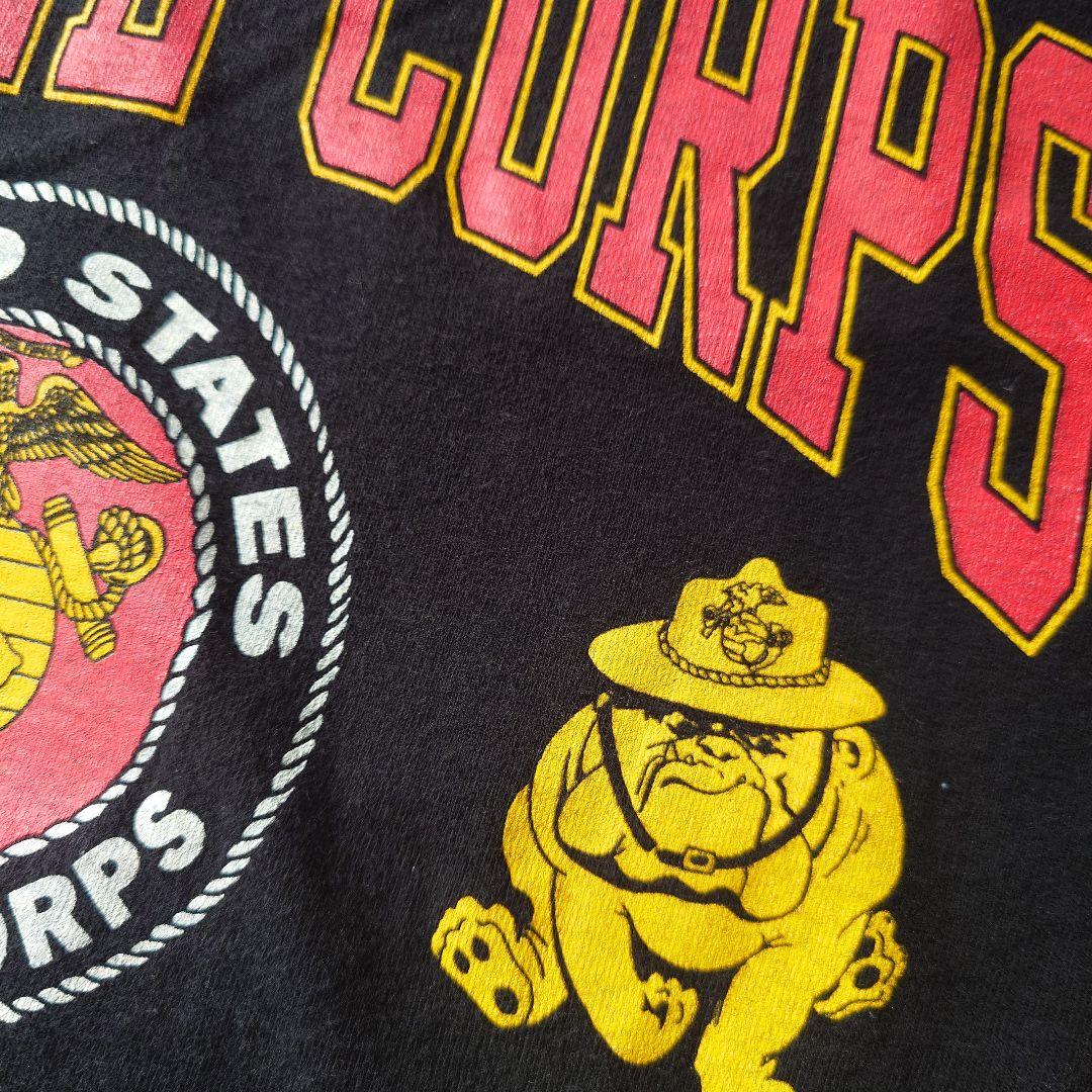 90s　US MARINE CORP tee M