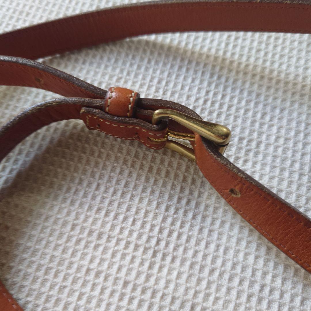 Dooney & Bourke Leather shoulder bag ショルダーバッグ USA製 ホワイト