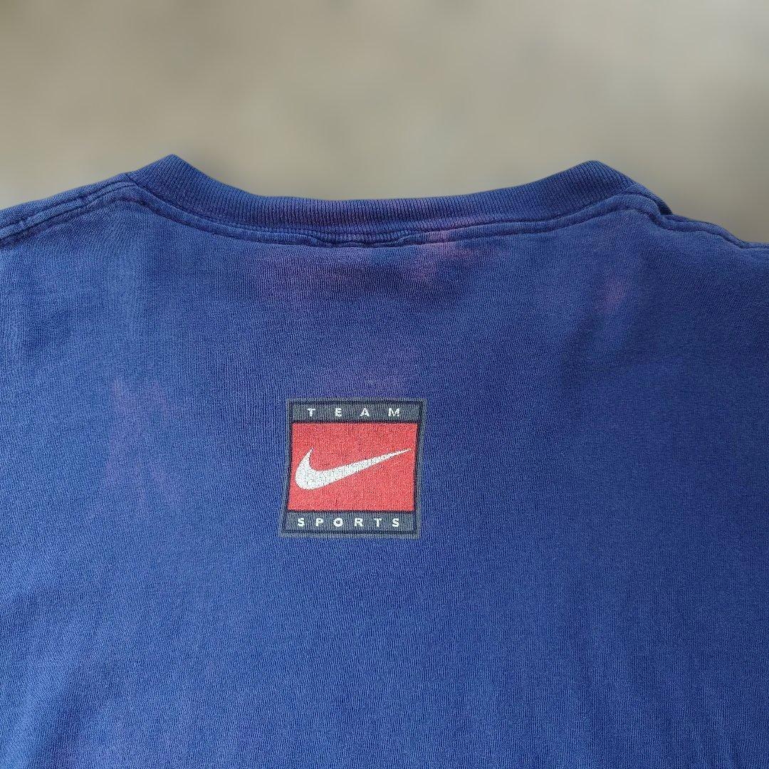 OLD NIKE made in USA football tee L VIRGINIA
