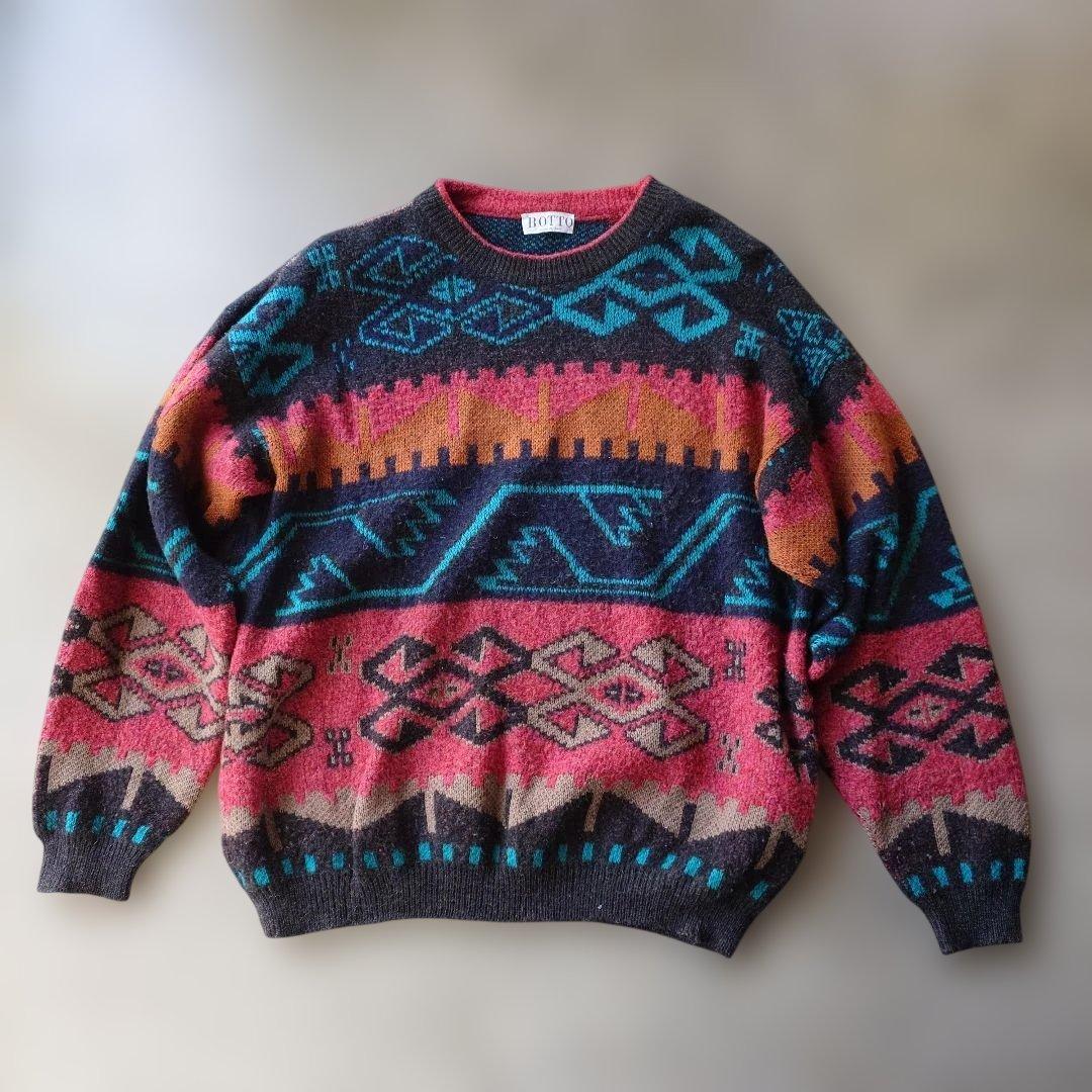 Used pattern knit ITALY