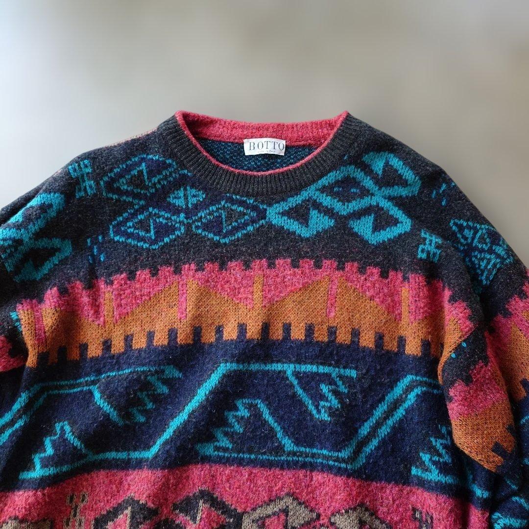 Used pattern knit ITALY