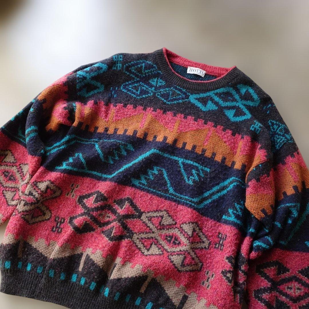 Used pattern knit ITALY