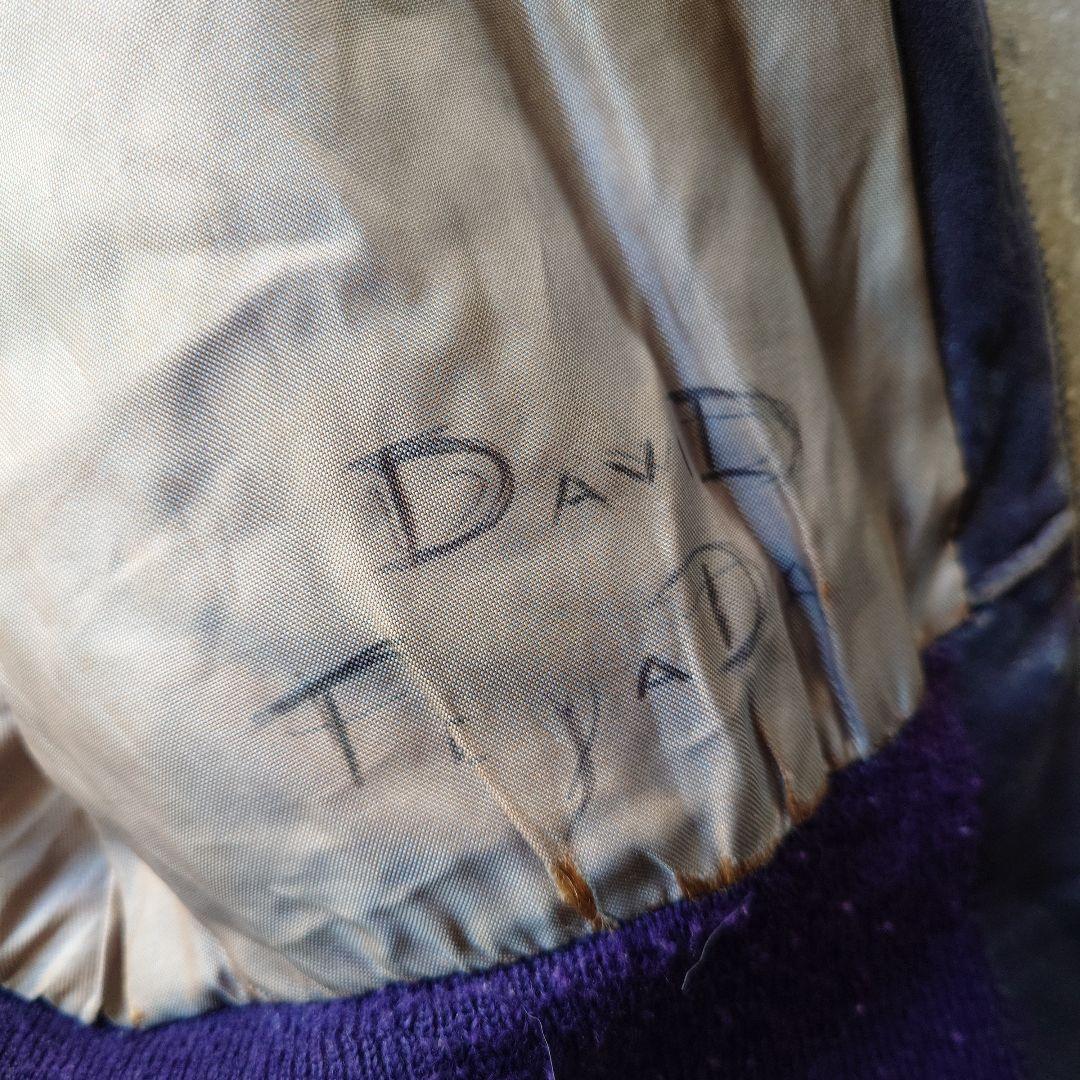 60s　NUBUK leather zip jacket M~L