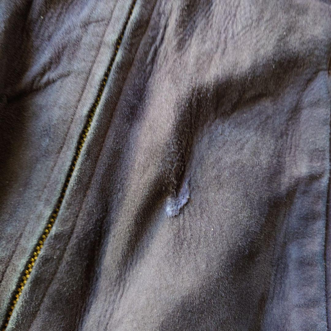 60s　NUBUK leather zip jacket M~L