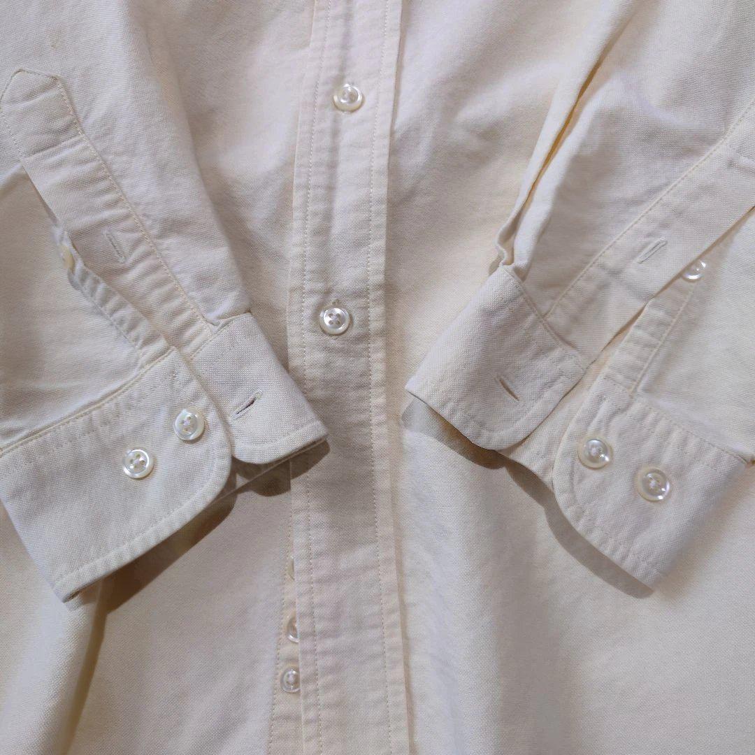 90s EDDIE BAUER BD shirts yellow M