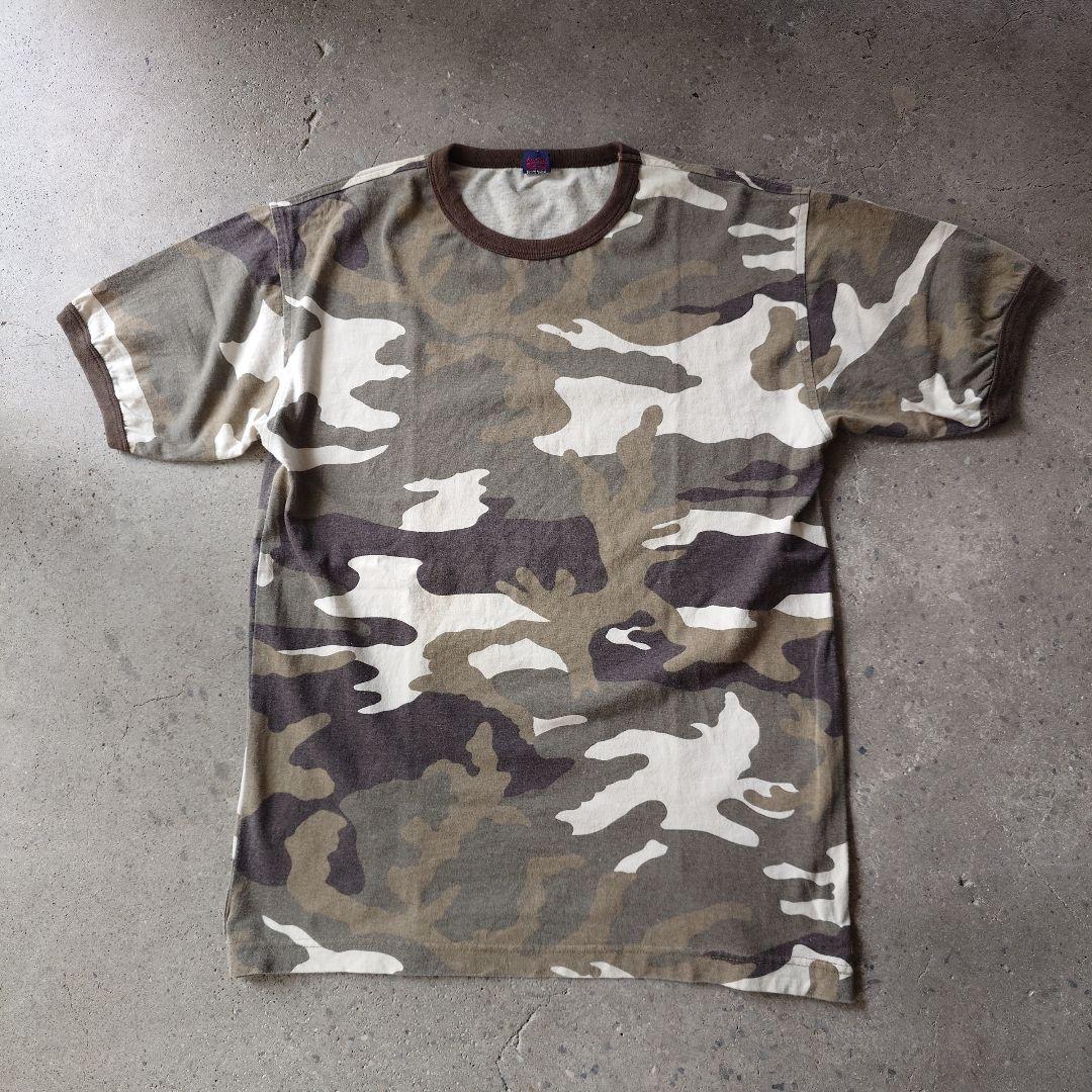 STUSSY 90s camo tee
