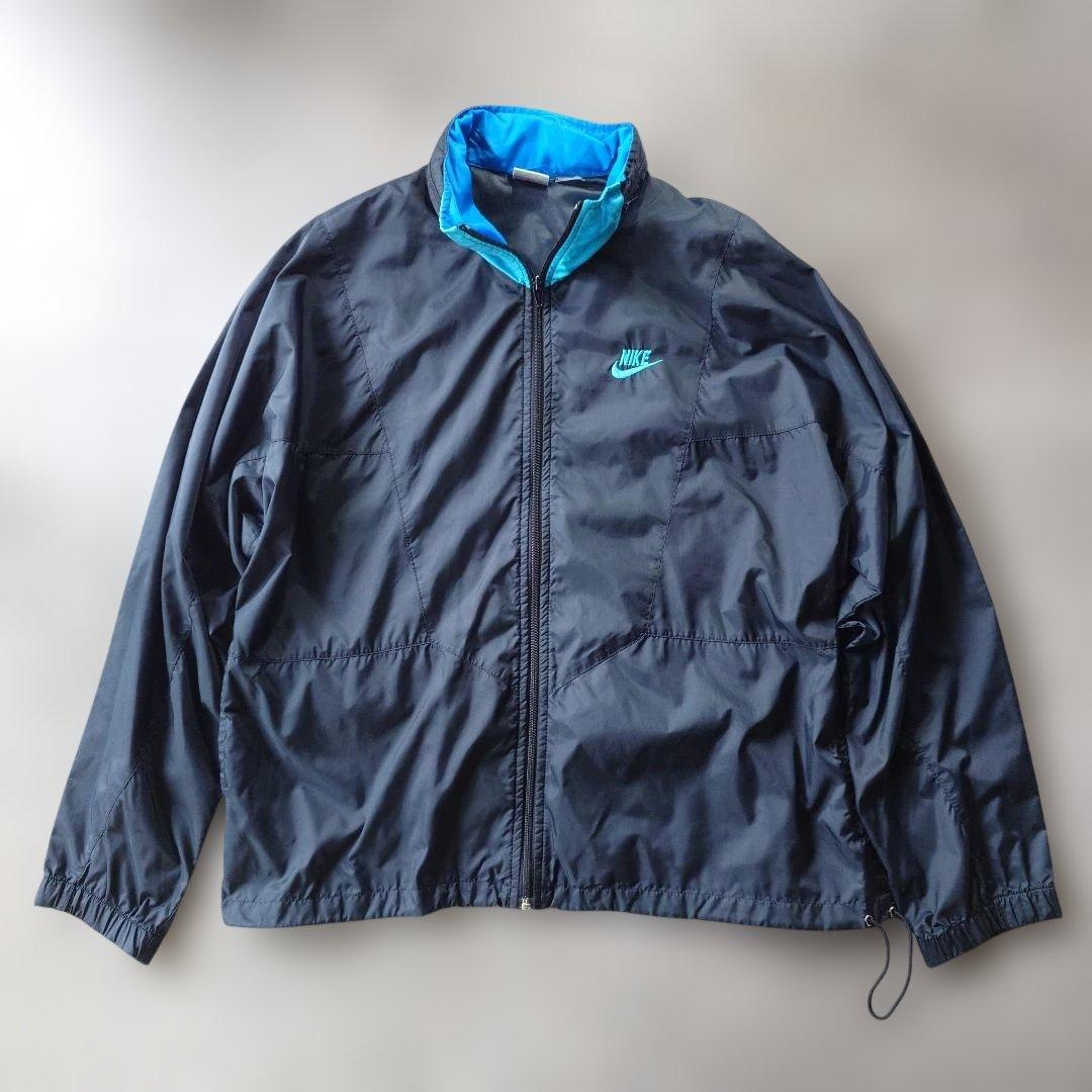 90s NIKE silver tag nylon jacket L
