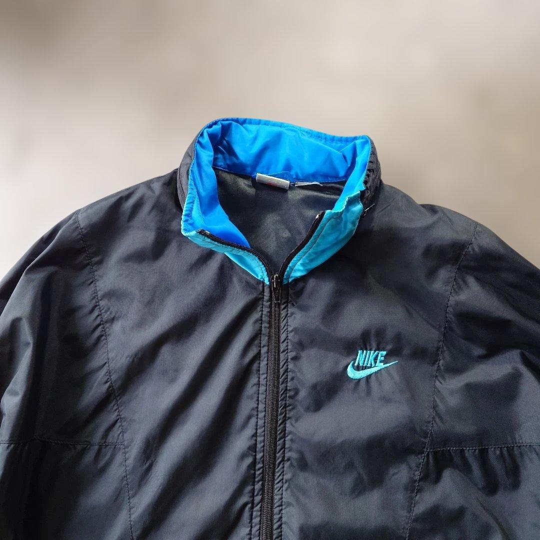 90s NIKE silver tag nylon jacket L