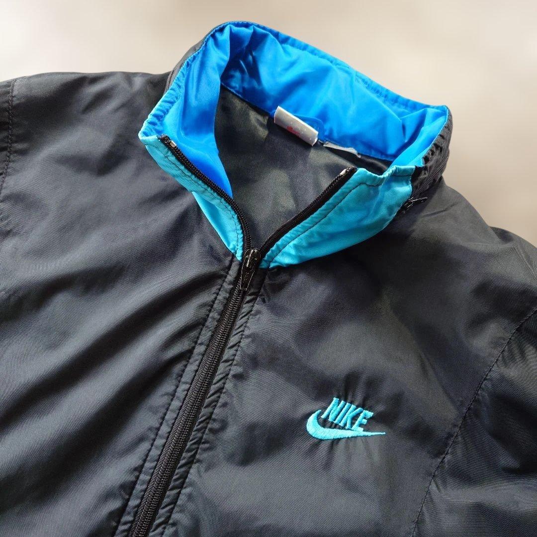 90s NIKE silver tag nylon jacket L