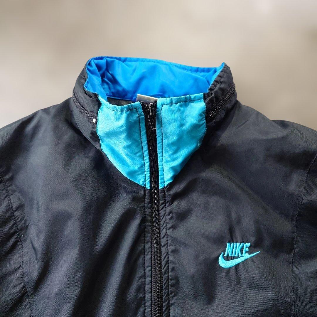 90s NIKE silver tag nylon jacket L